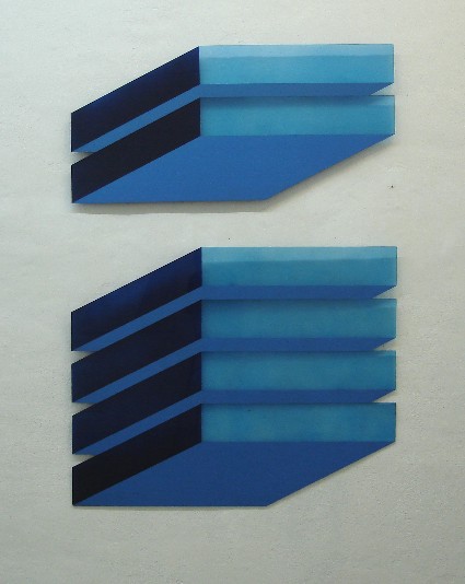 franck gribling, Blue space tower (space volumes),  1967